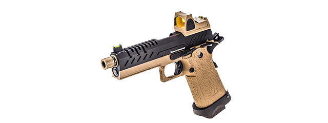 Vorsk Airsoft 4.3 Hi Capa + Micro Red Dot - Tan/Black Vorsk Airsoft 4.3 Hi Capa + Micro Red Dot - Tan/Black